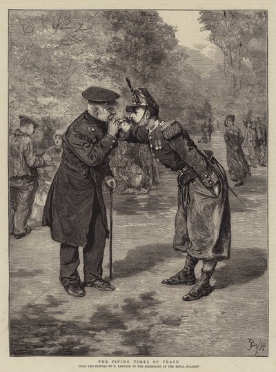 Les temps de paix - Frederick Barnard